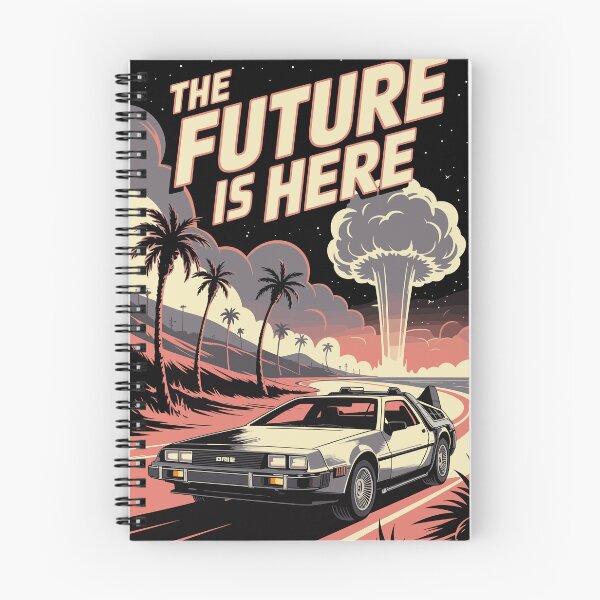 Item preview, Vintage Classic Car Delorean Art Free designed and sold by PrintCarClub.