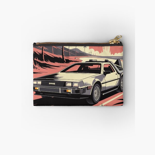 Item preview, Vintage Classic Car Delorean Art Free designed and sold by PrintCarClub.