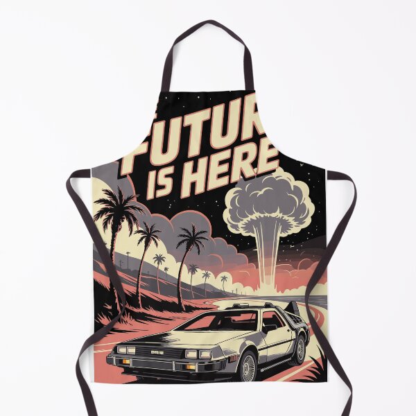 Item preview, Vintage Classic Car Delorean Art Free designed and sold by PrintCarClub.