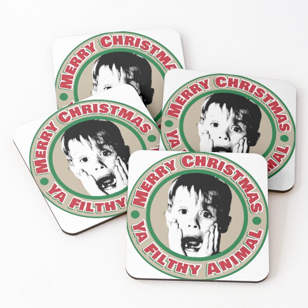 Item preview, Merry Christmas, Ya Filthy Animal  designed and sold by EvulAtheng Designs.