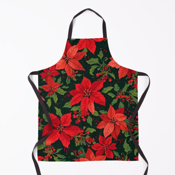 Item preview, Berries and Poinsettias Pattern designed and sold by shaang.