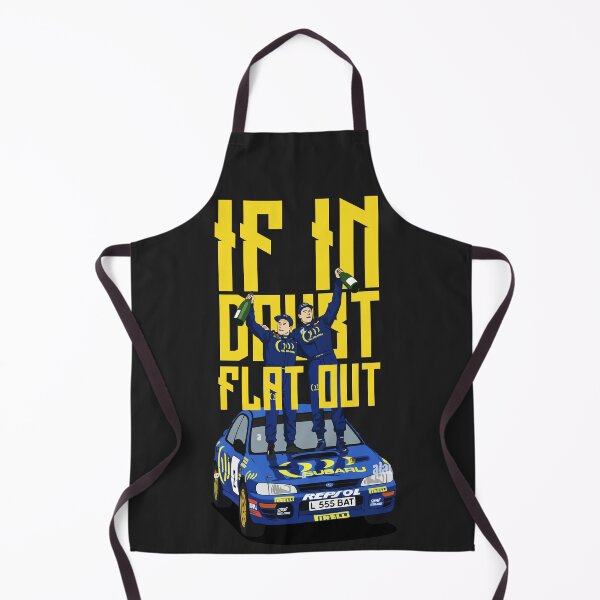 Item preview, Colin McRae – If in Doubt, Flat Out | Legendary Rally Quote Design designed and sold by BronArtworks.