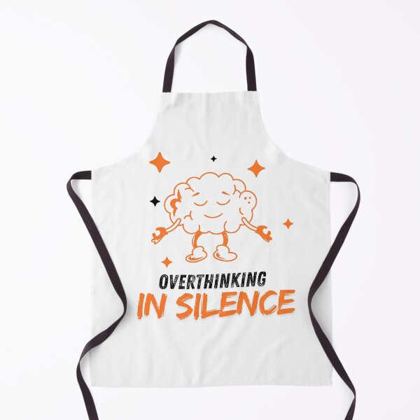 Item preview, Overthinking in Silence — Quiet Anxiety Humor Typography classique t-shirt designed and sold by PrintMod.