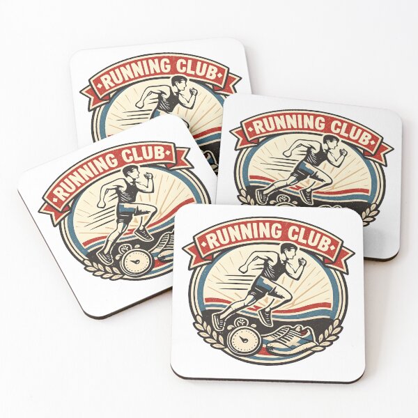 Item preview, Vintage Running – Retro Runner Logo designed and sold by Dax Studio.