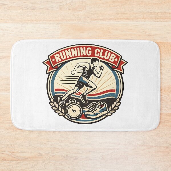 Item preview, Vintage Running – Retro Runner Logo designed and sold by Dax Studio.