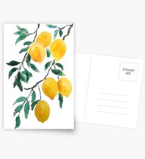 Postales limón amarillo 2018