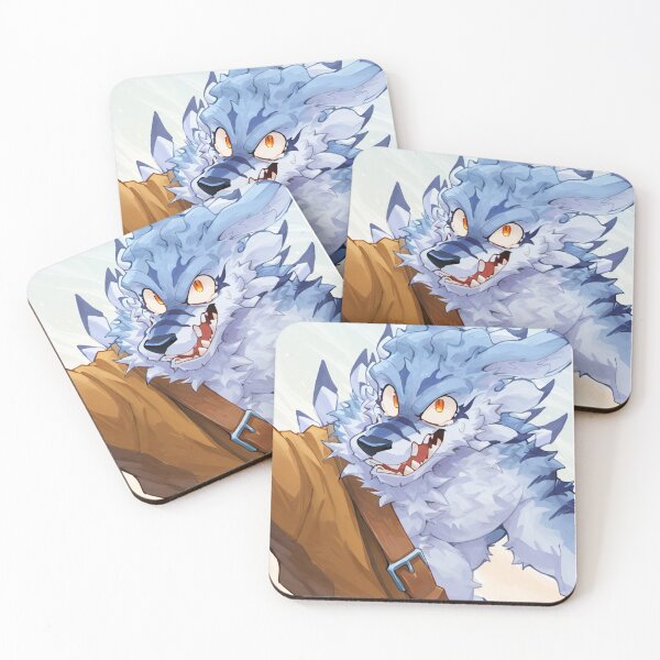 Item preview, Nervous Surprised WereGarurumon Anime Portrait designed and sold by Finmm.