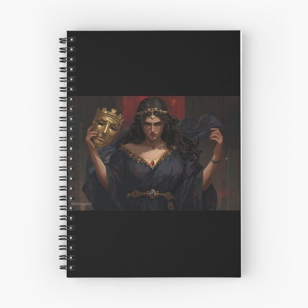 Item preview, Melpomene – Muse of Tragedy | Greek Mythology Fantasy Art designed and sold by GreennieArt.