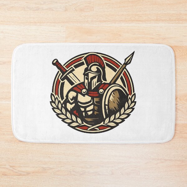 Aperçu de l'œuvre Logo Vintage Warrior – Retro Fighter créée et vendue par Dax Studio.