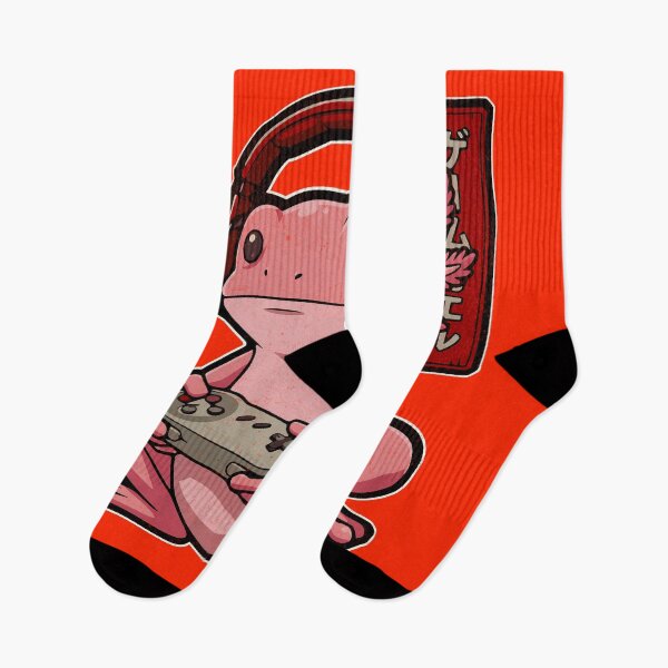 Artikelvorschau, Gamer Axolotl Japanische Gaming-Kunst entworfen und verkauft von zptees.