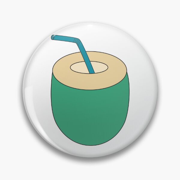 Item preview, Cartoon Coconut Drink Juice designed and sold by DJAMALK.