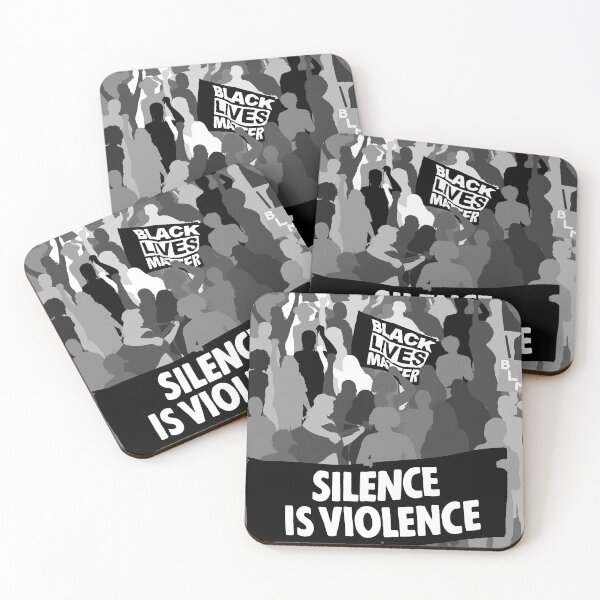 Item preview, Silence is Violence designed and sold by StellarTigerArt.