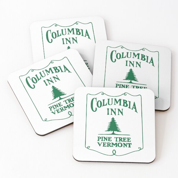 Item preview, Columbia Inn – Pine Tree, Vermont (White Christmas) designed and sold by ChickenFund.