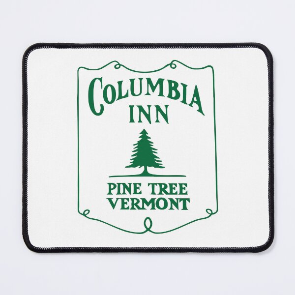 Item preview, Columbia Inn – Pine Tree, Vermont (White Christmas) designed and sold by ChickenFund.