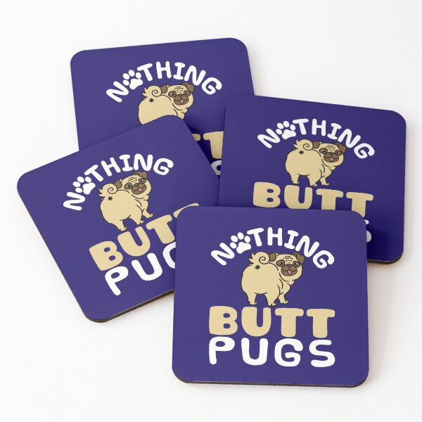 Item preview, Nothing Butt Pugs Funny Pug Mom Dad Gifts  designed and sold by jaygo.