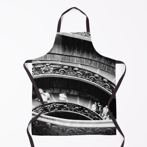 Item preview, Black and White Spiral Staircase In Vatican Museum designed and sold by Hena Tayeb.
