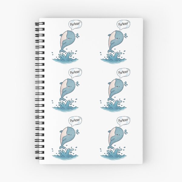 Item preview, Parkour Whale Jump designed and sold by Nacho Average Designs.