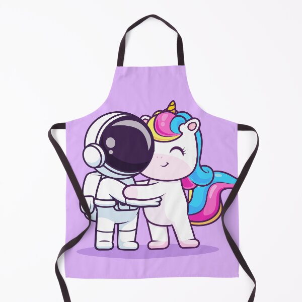 Item preview, Cute Astronaut Hugging Unicorn – Cartoon Vector Icon Illustration (Science & Animal Theme) designed and sold by hjian8219.