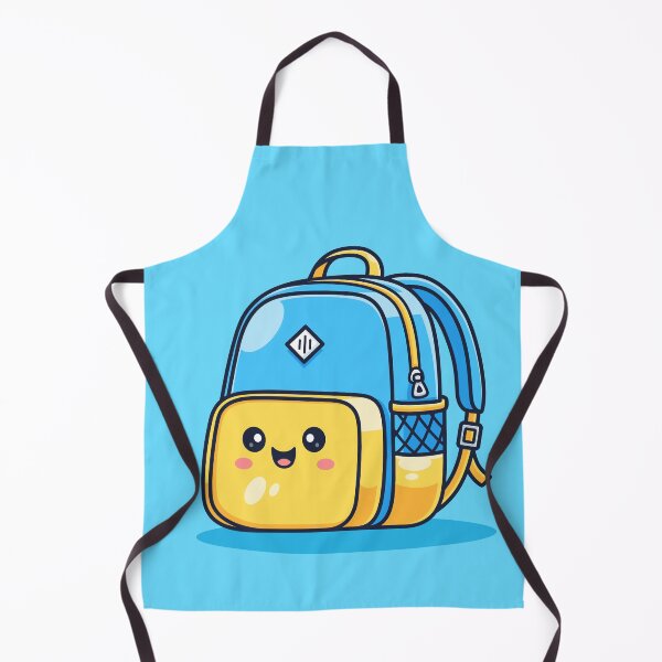 Item preview, Cute Backpack Bag – Cartoon Vector Icon Illustration (Education & Object Theme) designed and sold by hjian8219.