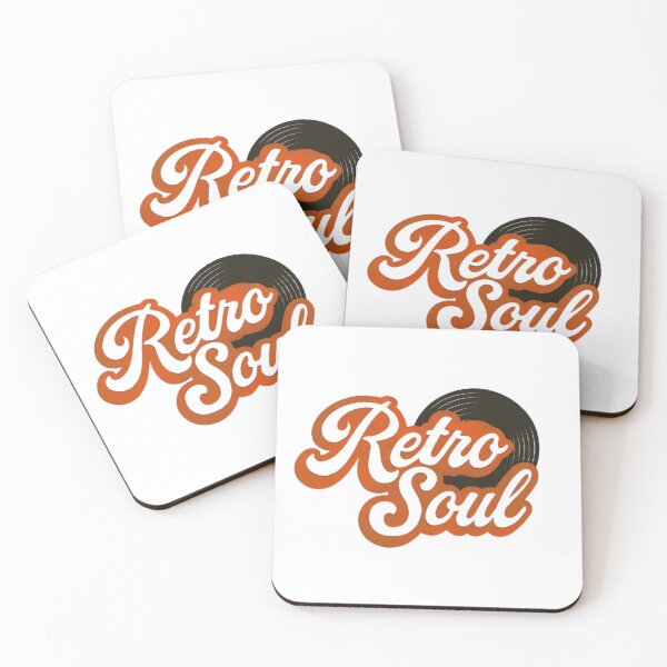 Item preview, Retro Soul Vinyl Record Typography Art Print designed and sold by H2Vibes.