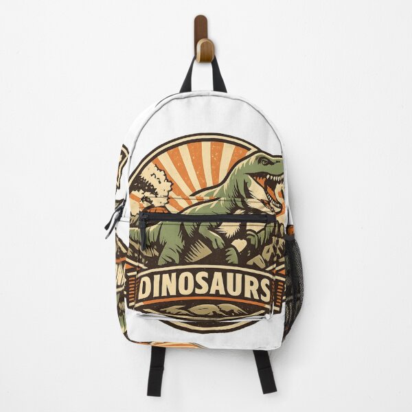 Item preview, Vintage Dinosaur – Retro Prehistoric Logo designed and sold by Dax Studio.