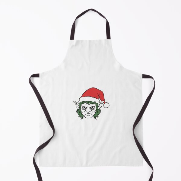Item preview, Grumpy Christmas Elf | Tired Santa Helper Sticker & T-Shirt designed and sold by kinany00.
