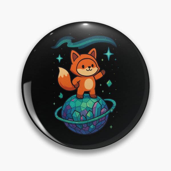 Item preview, Fox Explorer on Crystal Planet designed and sold by meesara.