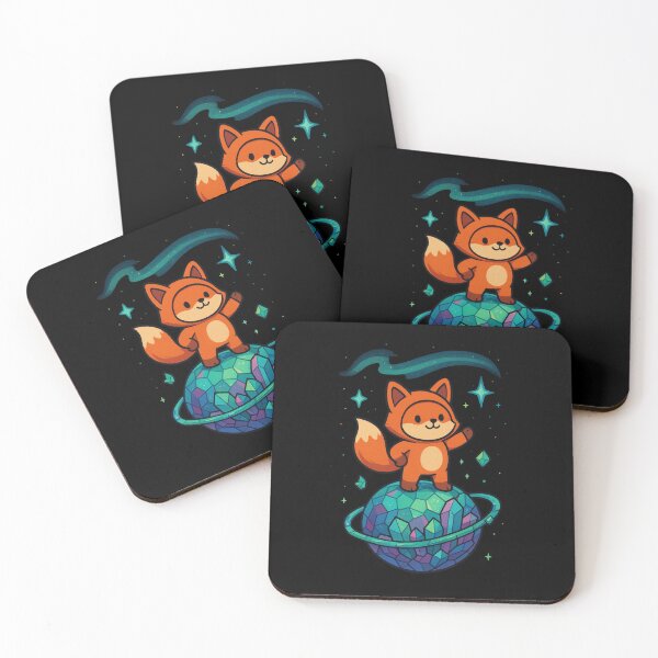Item preview, Fox Explorer on Crystal Planet designed and sold by meesara.