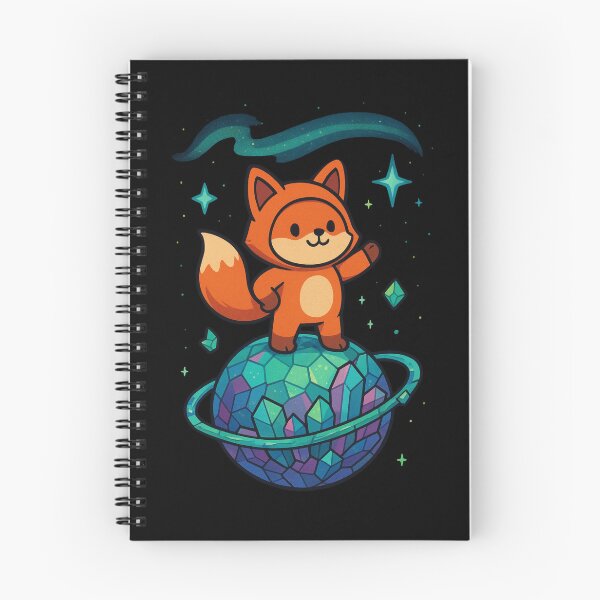 Item preview, Fox Explorer on Crystal Planet designed and sold by meesara.