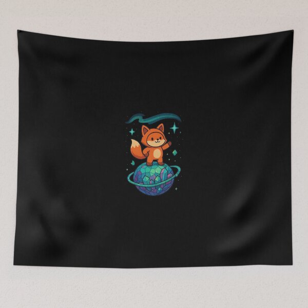 Item preview, Fox Explorer on Crystal Planet designed and sold by meesara.