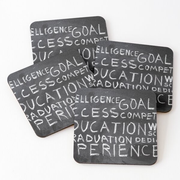 Item preview, Several words written with chalk on the blackboard designed and sold by KukiLdeGuevara.