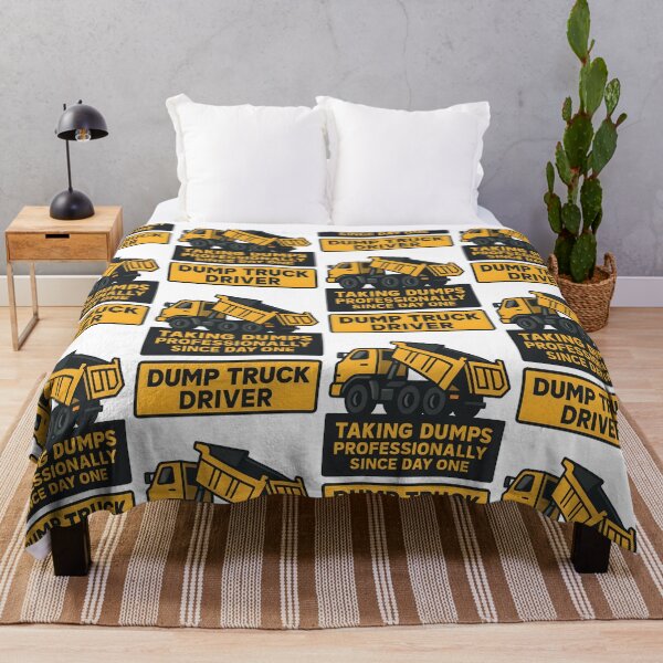 Item preview, Dump Truck Driver Taking Dumps Professionally Since Day One Variant designed and sold by TeeTimeTreasure.