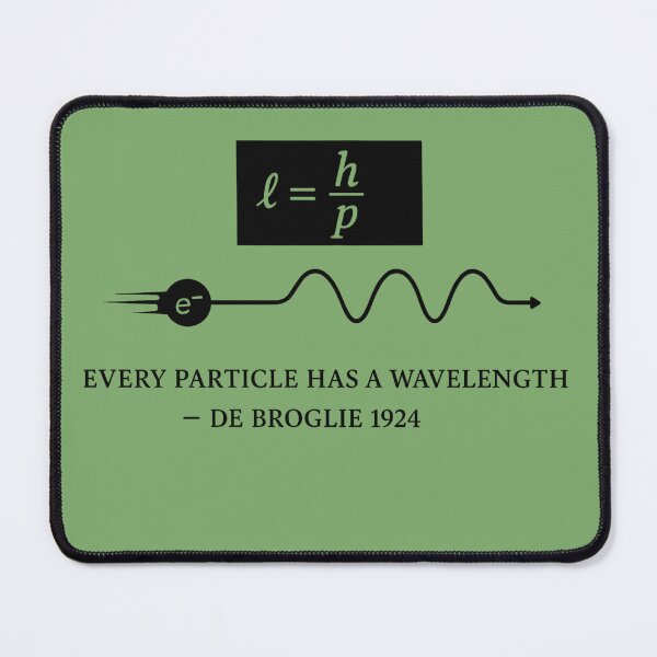 Item preview, De Broglie Wavelength – Every Particle Has a Wave Shirt designed and sold by Elgic.