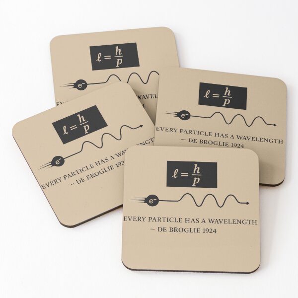 Item preview, De Broglie Wavelength – Every Particle Has a Wave Shirt designed and sold by Elgic.