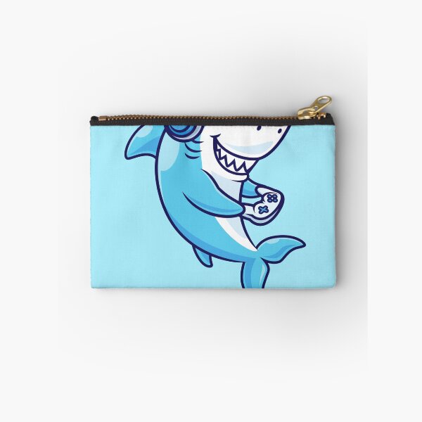 Item preview, Cute Shark Gaming – Cartoon Vector Icon Illustration (Animal & Technology Theme) designed and sold by hjian8219.