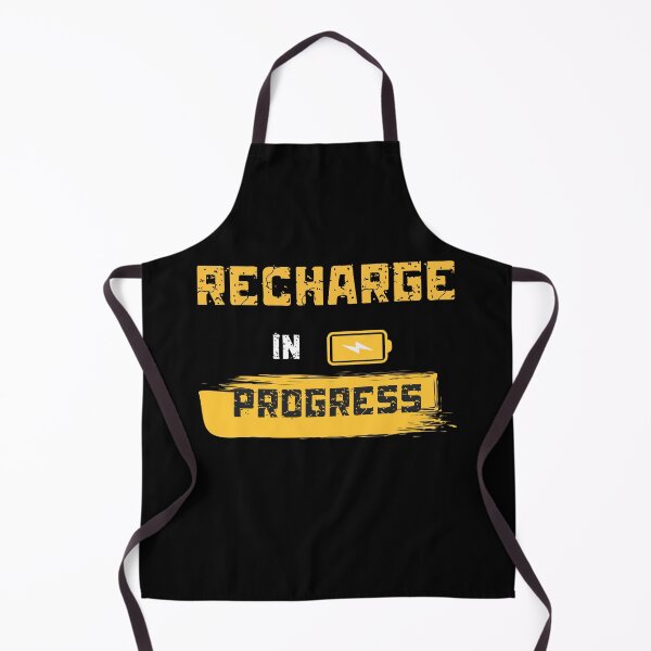Item preview, Recharge in Progress — Funny Social Battery Low Quote classique t-shirt  designed and sold by PrintMod.