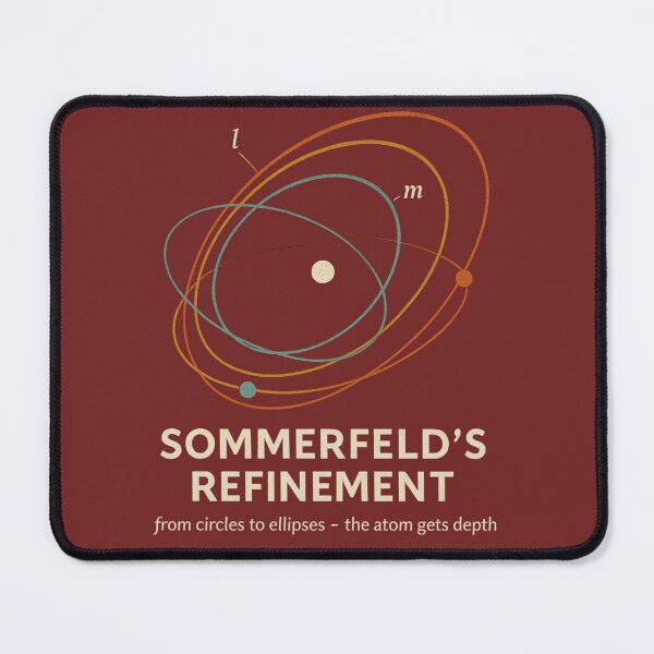 Item preview, Sommerfeld’s Refinement – From Circles to Ellipses designed and sold by Elgic.