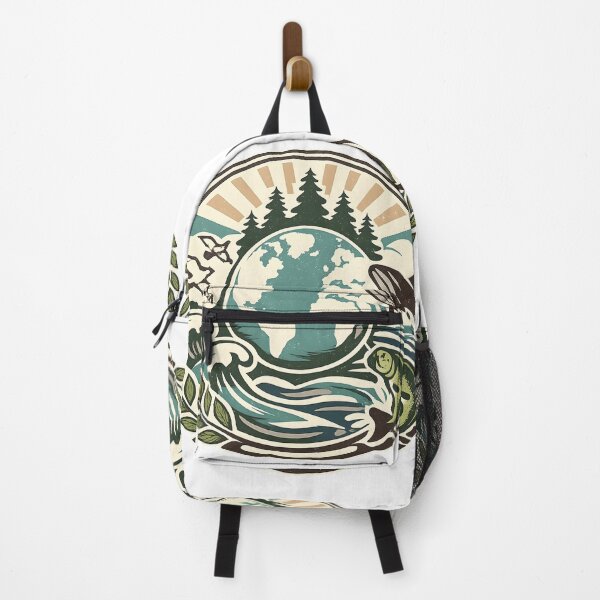 Item preview, Vintage Eco Warrior – Retro Environmental Logo designed and sold by Dax Studio.