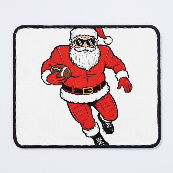 Item preview, Santa Claus Playing Football Funny Christmas Football designed and sold by KroghDs.