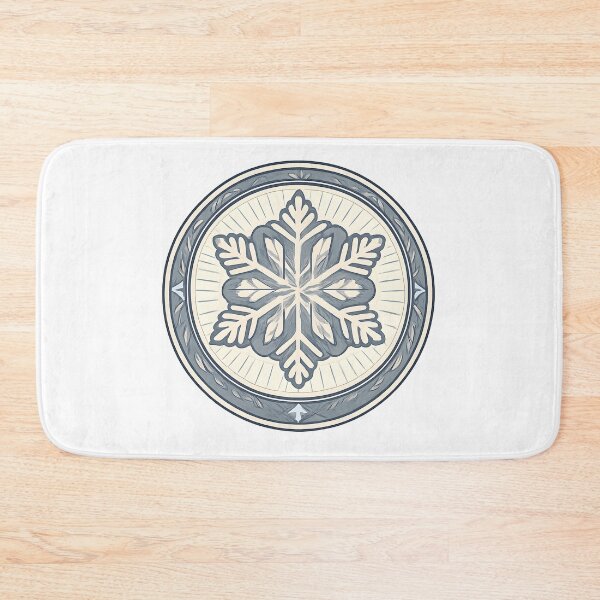 Item preview, Vintage Snowflake – Retro Winter Logo designed and sold by Dax Studio.