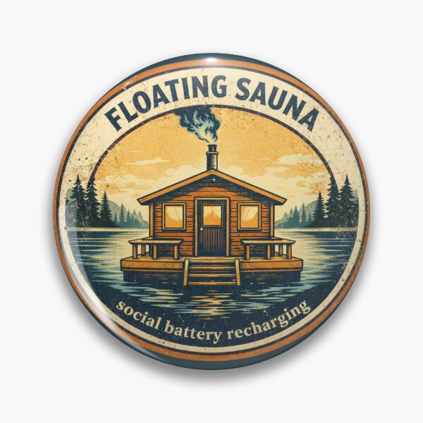 Item preview, Floating Sauna Social Battery Recharging designed and sold by Meandmyshop.