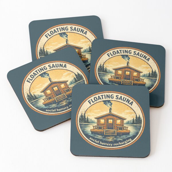 Item preview, Floating Sauna Social Battery Recharging designed and sold by Meandmyshop.