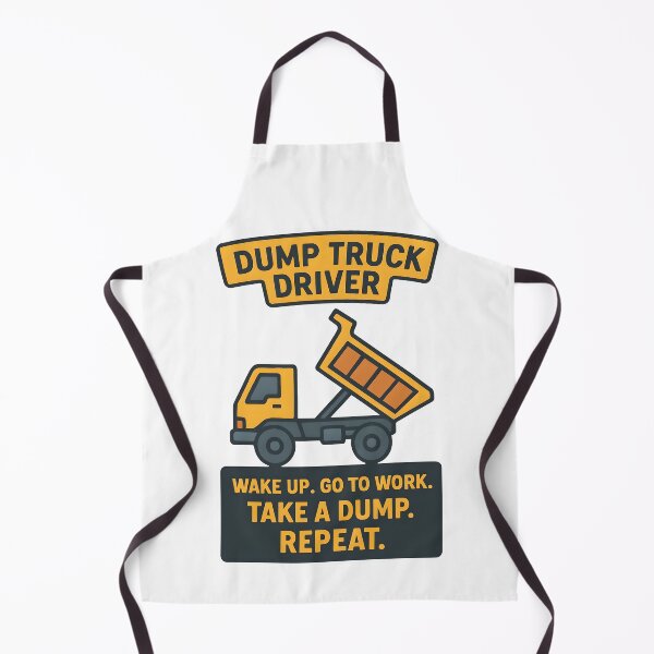 Item preview, Dump Truck Driver Wake Up Go To Work Take a Dump Repeat designed and sold by TeeTimeTreasure.