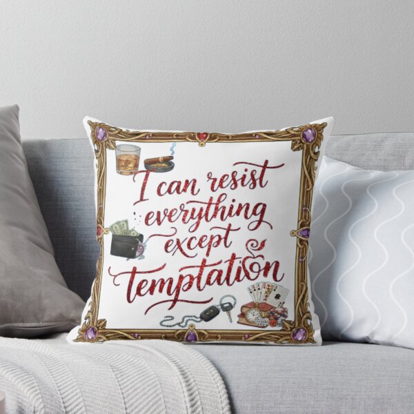 Item preview, Puedo resistir todo excepto la tentación. designed and sold by QUOTES FOR DAYS.
