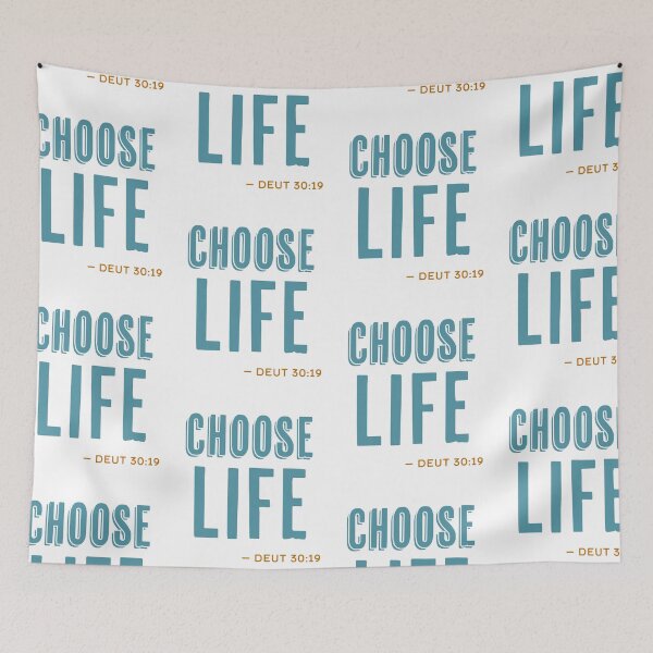 Item preview, Choose Life Deuteronomy 30:19 Pro-Life designed and sold by KTSubz Faith & Fun Designs.