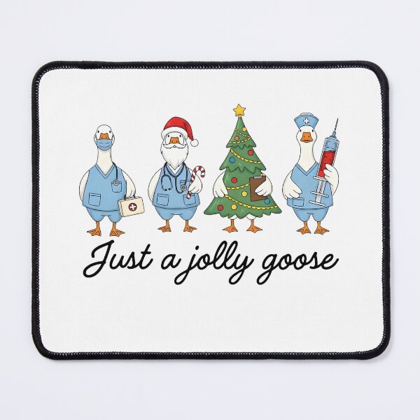 Item preview, Just A Jolly Goose Christmas Nurse Xmas designed and sold by KroghDs.
