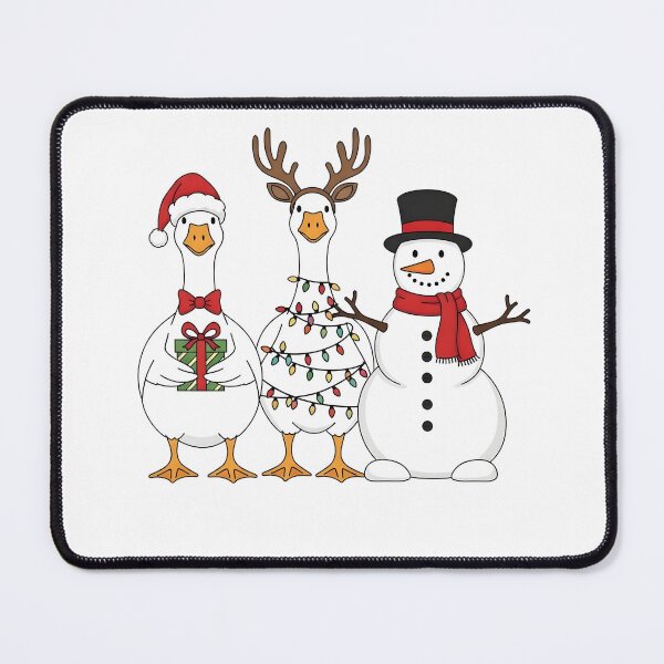 Item preview, Christmas Goose and Snowman Festive Season designed and sold by KroghDs.