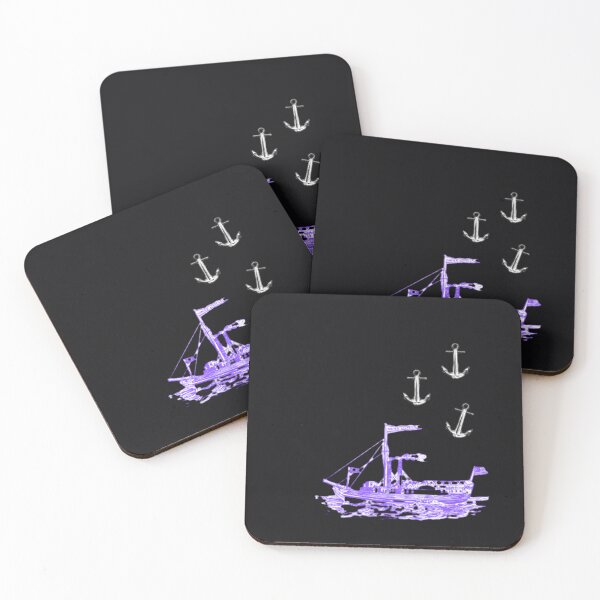 Item preview, Vintage Steamboat with Floating Anchors designed and sold by HorizonsHaven01.