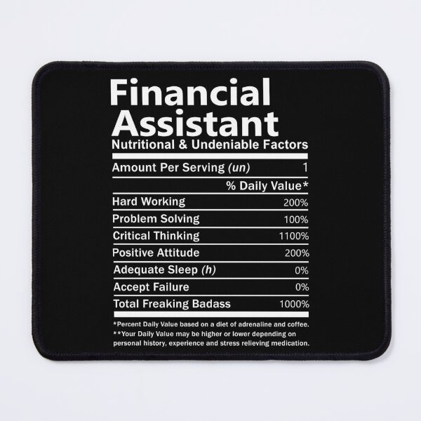 Item preview, Financial Assistant designed and sold by aqnkkalw83.