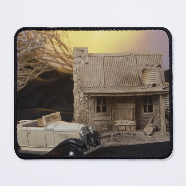 Item preview, Miniature Cottage and Classic Car designed and sold by AnalogDays.